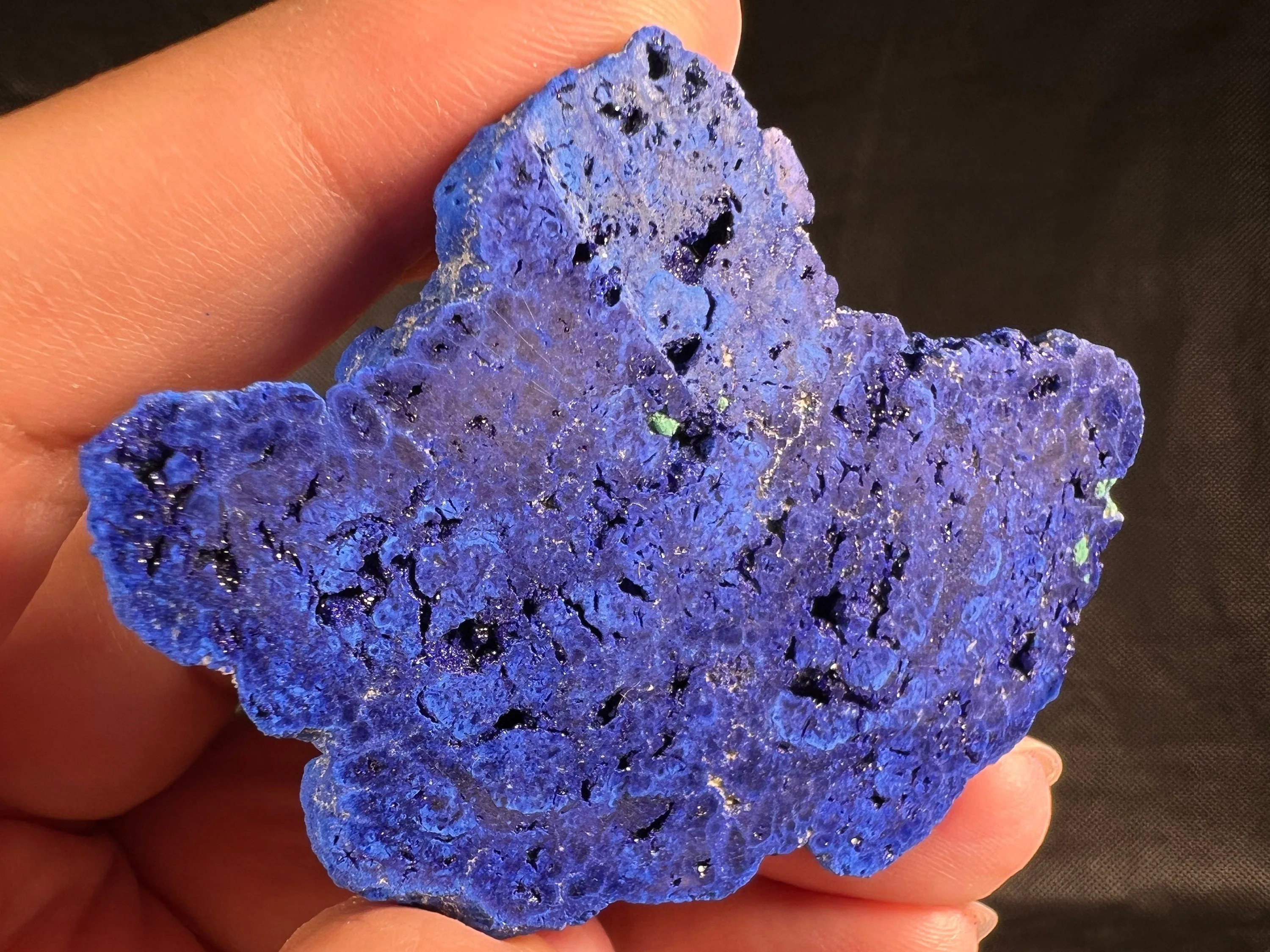 AZURITE Raw Crystal Nodule - Geode, Housewarming Gift, Home Decor, Raw Crystals and Stones, 51711