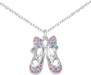 Ballerina Necklace Gifts for Girls, Dance Recital Gifts for Girl Birthday Graduation Christmas Gifts, Jewelry for Girls