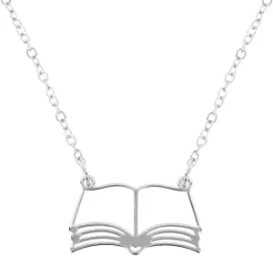 Book Lovers Gifts For Women Book Necklace Open Book Necklace Bookworm Gift Book Gifts Librarian Gifts Reading Giftsbook Club Gifts For Book Lovers Book Stack Teardrop Teacher Appreciation Gifts