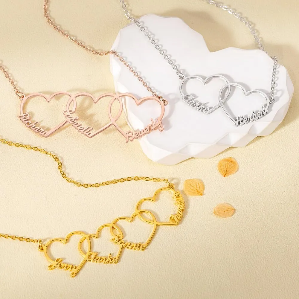 callie Personalized Necklace for Women, Custom Family Pendant Jewelry, Mother's Day, Birthday Gifts for Mom Grandma