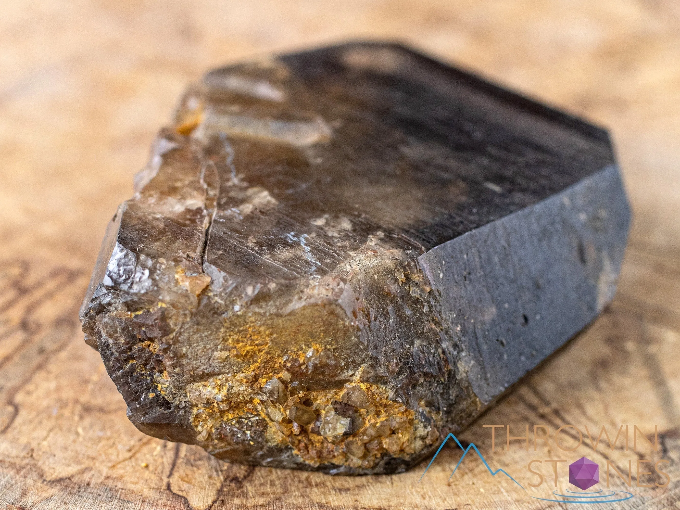 CITRINE Raw Crystal Point - Natural Citrine, Birthstone, Home Decor, Raw Crystals and Stones, 41181