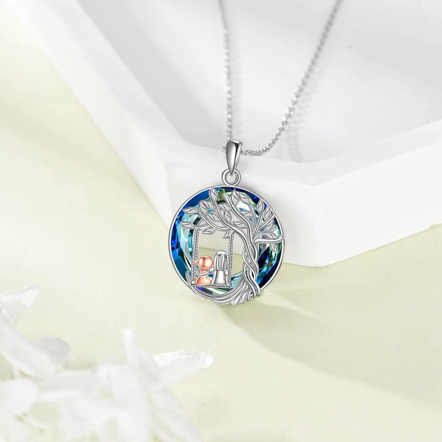CRMAD Sister Gifts from Brother for Sister Sterling Silver Necklace Jewelry for Birthday Christmas Gifts