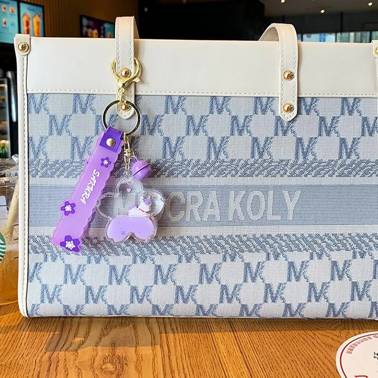 Cute Unicorn Keychain Kawaii Liquid Quicksand Keychains Wrist Lanyard Wristlet Strap for Girl Woman