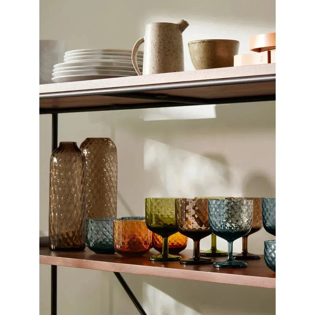 Dapple Vase Earth Brown 26.5cm (LSA)
