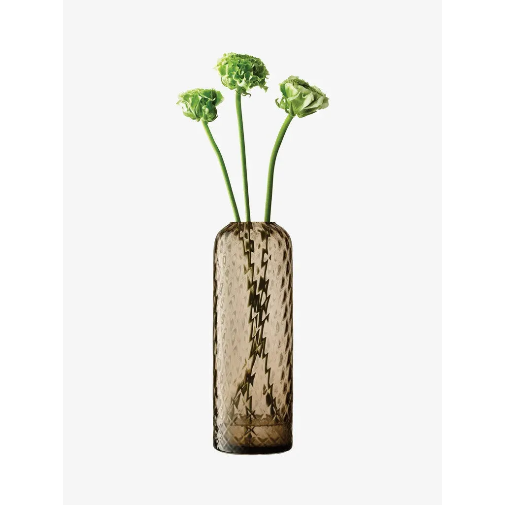 Dapple Vase Earth Brown 26.5cm (LSA)