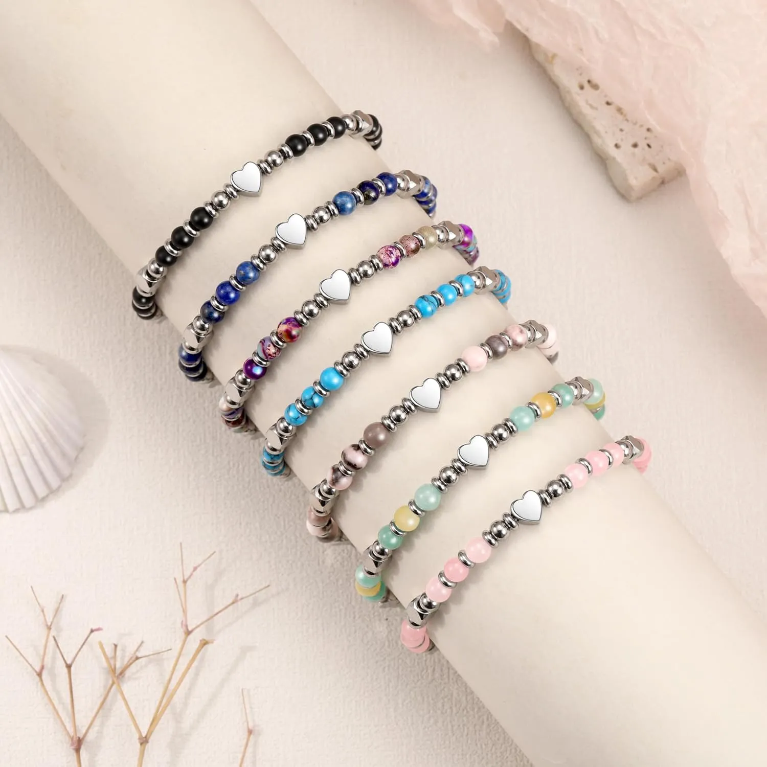 Daughter Bracelet Mothers Day Gifts for Mom Grandma Bonus Mom Charm Bracelet Jewelry Birthday Gifts for Granddaughter Sister Easter Gift