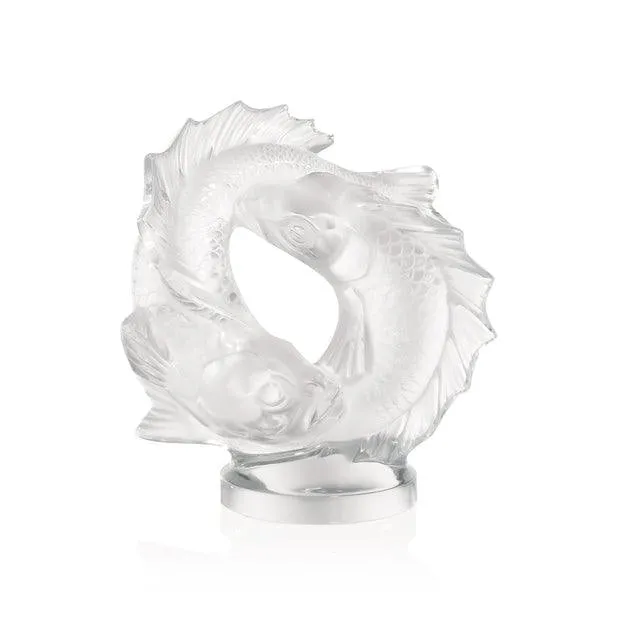 Double Fish Figure Medium Size (Lalique)