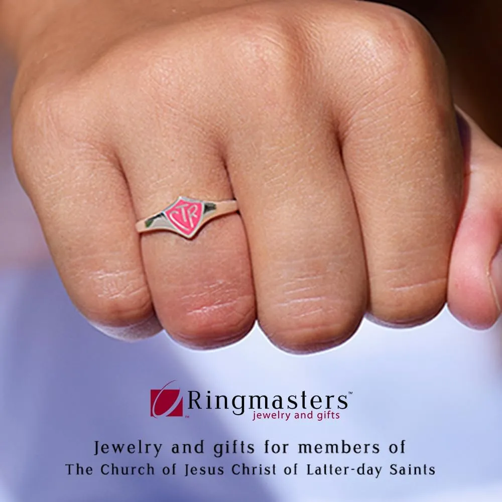 Dragonfly LDS CTR Ring by Ringmasters | Choose the Right Faith Ring | Keepsake LDS Jewelry