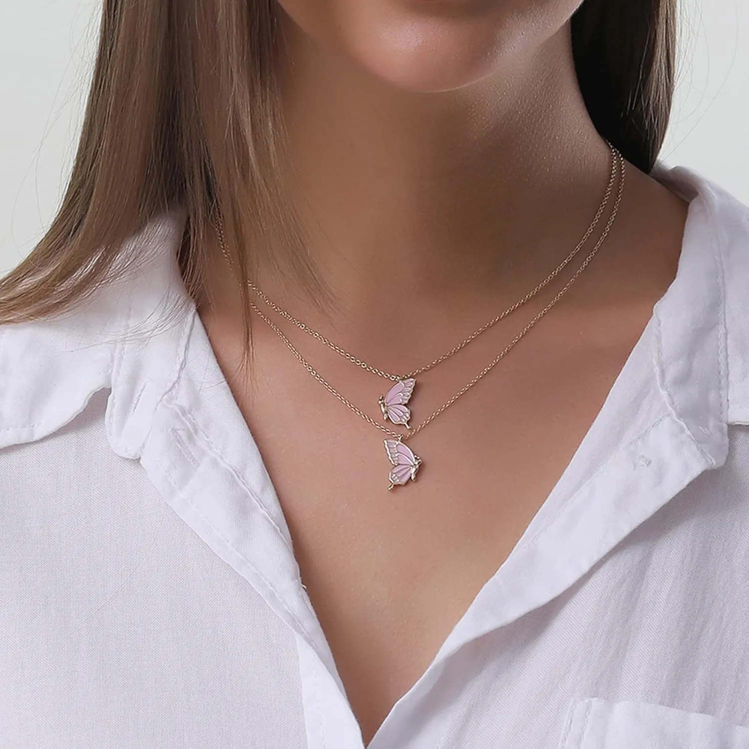 Friendship Necklace 2 Best Friend BFF Necklace Gifts for Women Friends Long Distance Birthday Gifts