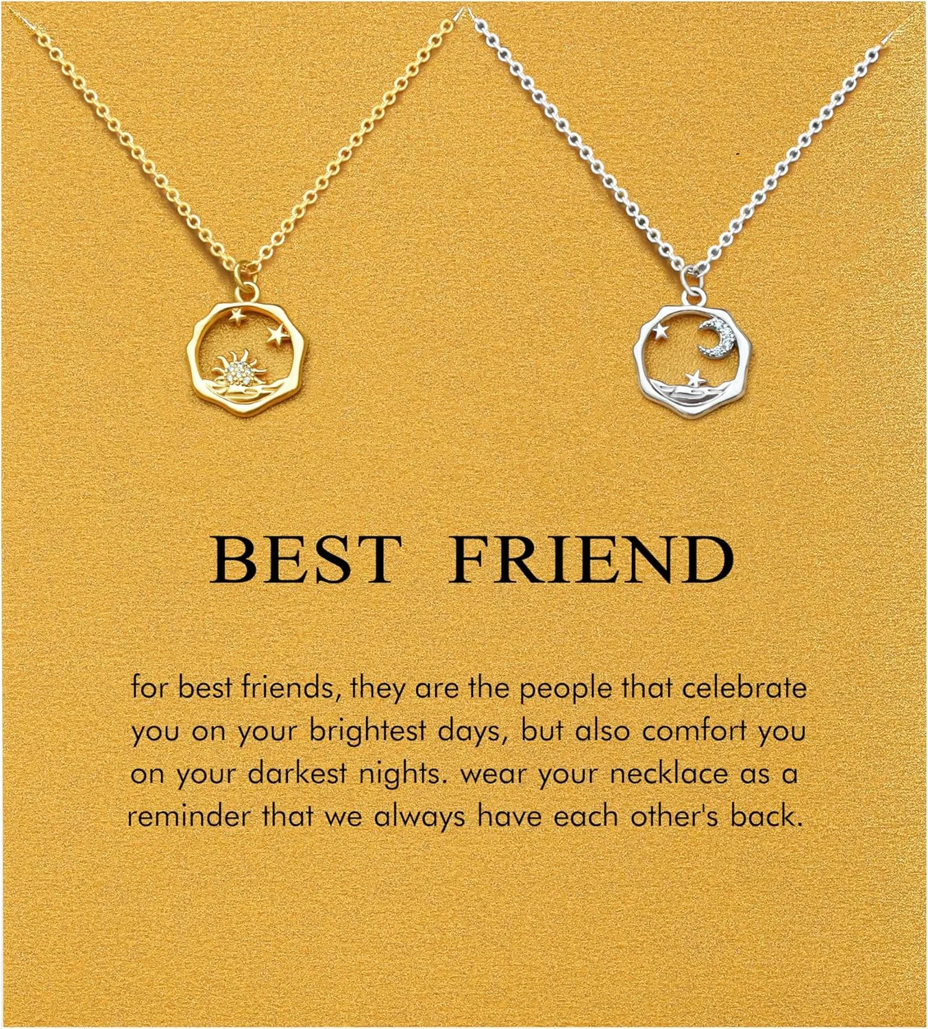 Gifts for Women, Butterfly Compass Cross Necklace Friendship Necklace Sister Gifts Daughter Gifts Graduation Chritmas Birthday