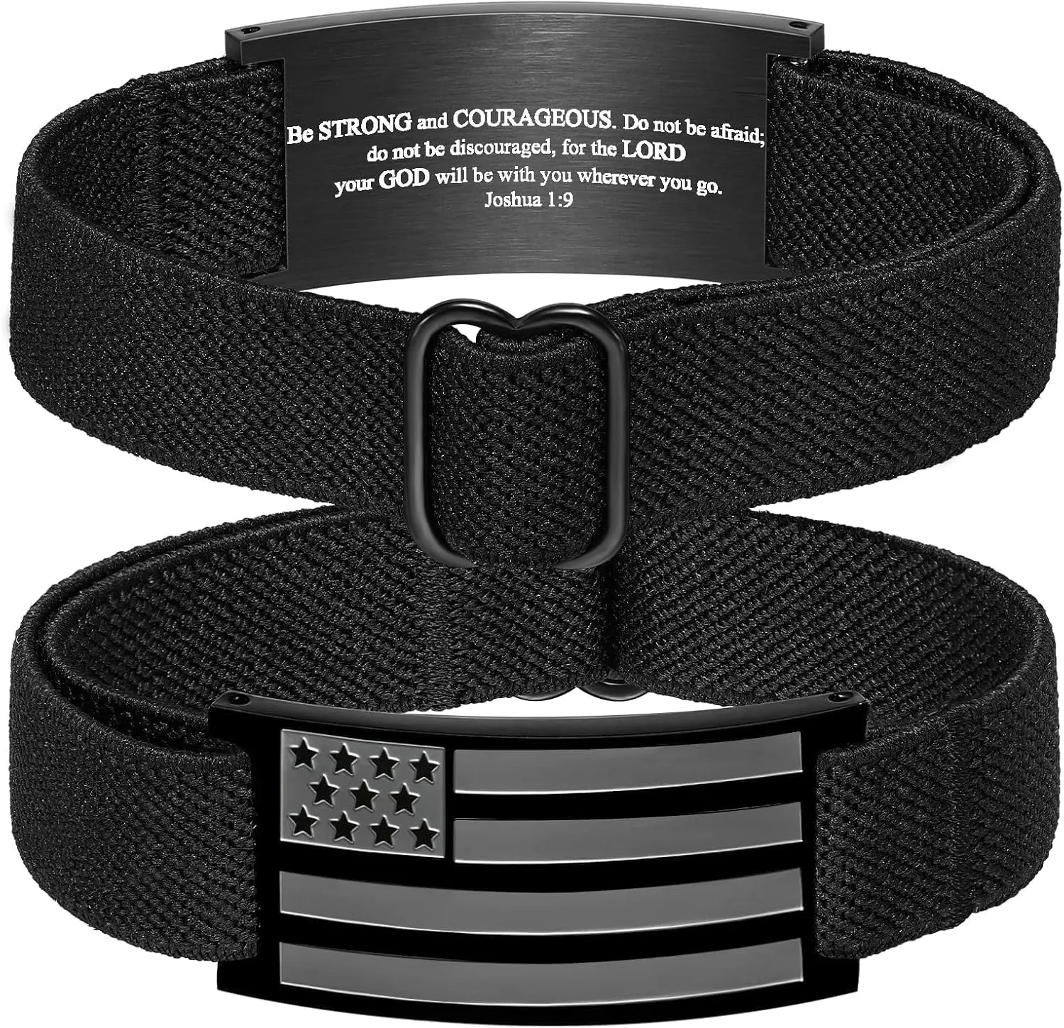 Graduation Gifts for Him,Bracelets for Boy Men American Flag Cross Bible Verse Bracelet Christmas Birthday Easter Christian Graduation Gifts for Him Boys Men Teens Dad