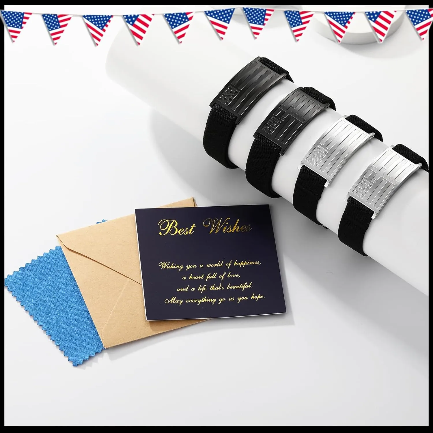 Graduation Gifts for Him,Bracelets for Boy Men American Flag Cross Bible Verse Bracelet Christmas Birthday Easter Christian Graduation Gifts for Him Boys Men Teens Dad