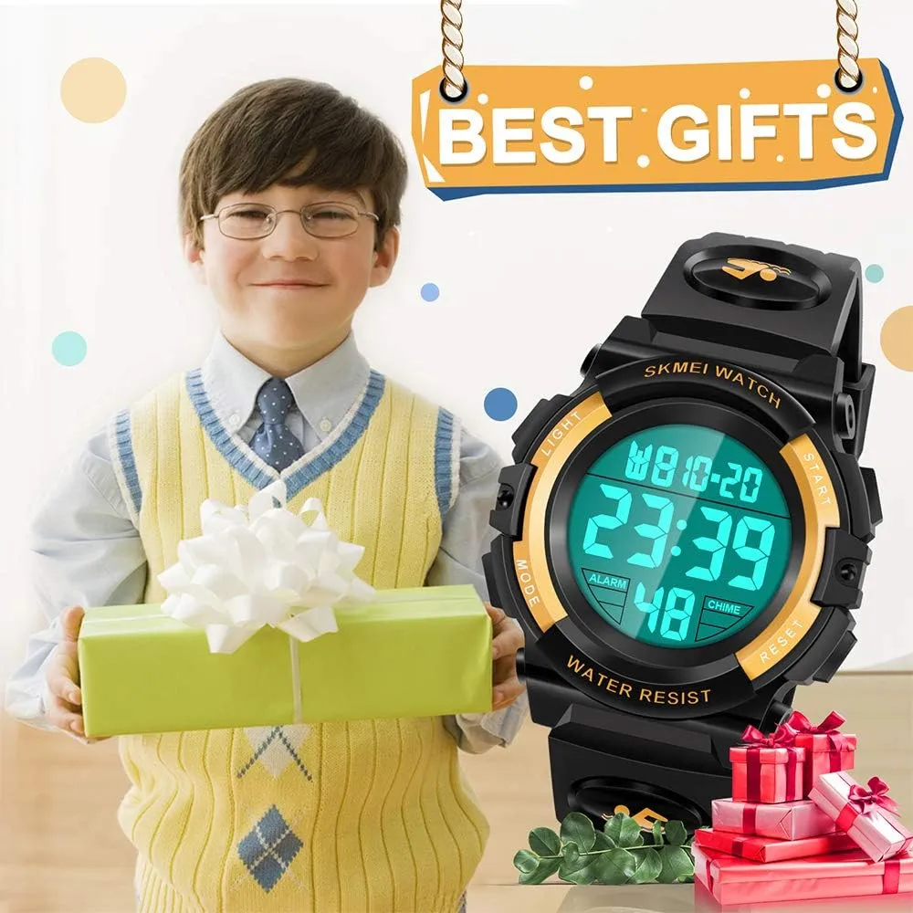 LED Digital Waterproof Watch for Kids - Kids Gifts