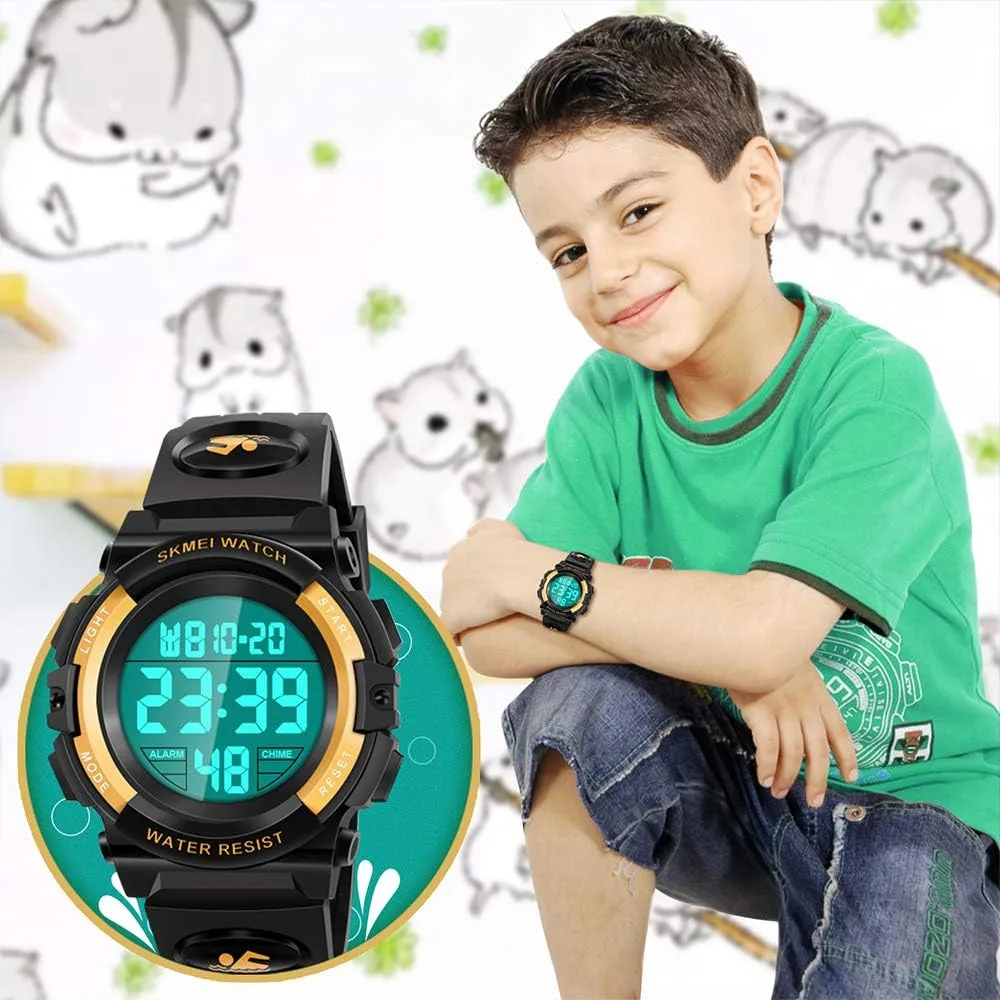 LED Digital Waterproof Watch for Kids - Kids Gifts