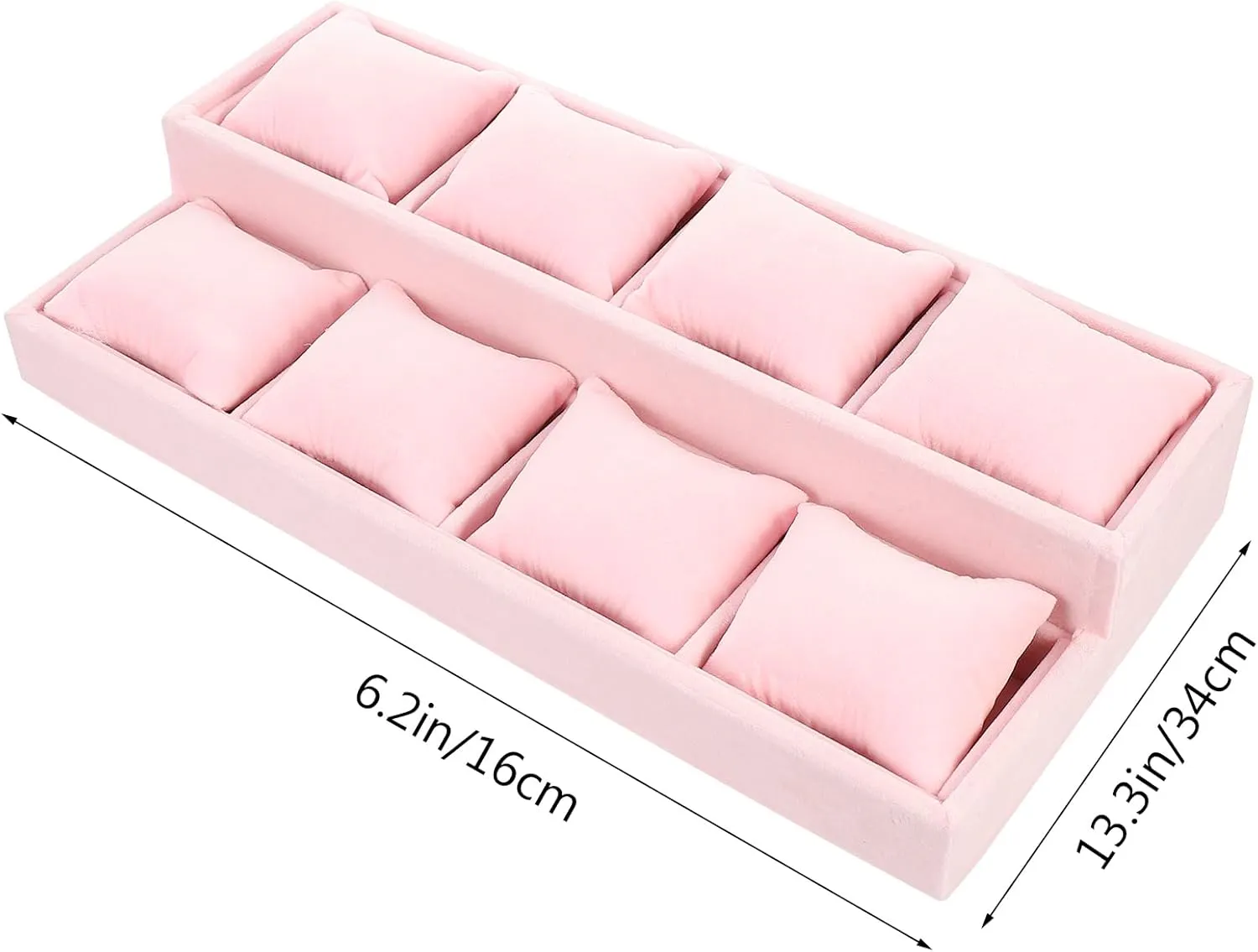 Mipcase Jewelry Tray Watch Storage Organizer Creative Jewelry Display Tray Jewelry Storage Tray Jewelry Pillow Tray Trays