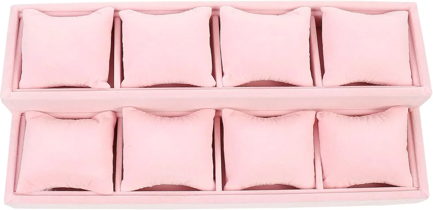 Mipcase Jewelry Tray Watch Storage Organizer Creative Jewelry Display Tray Jewelry Storage Tray Jewelry Pillow Tray Trays