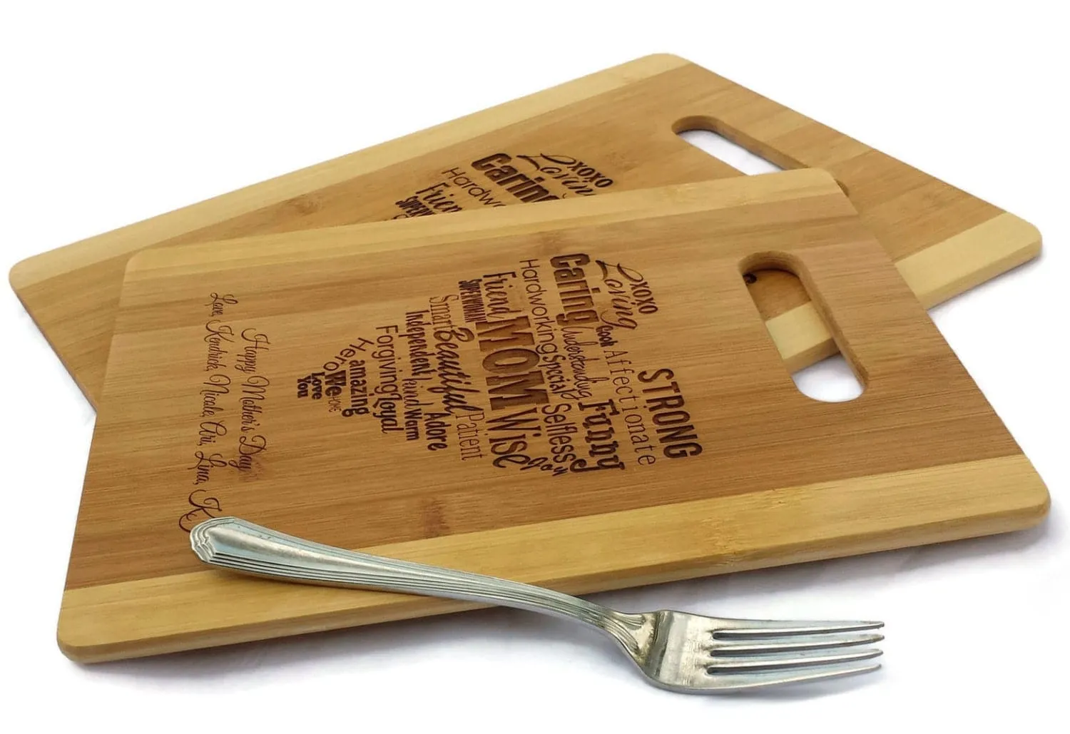 Personalized We Love You Mom Mothers Day Recipe Engraved Cutting Board Mothers Day Gifts from Kids Gift for Mommy Birthday Gifts Home is Mom