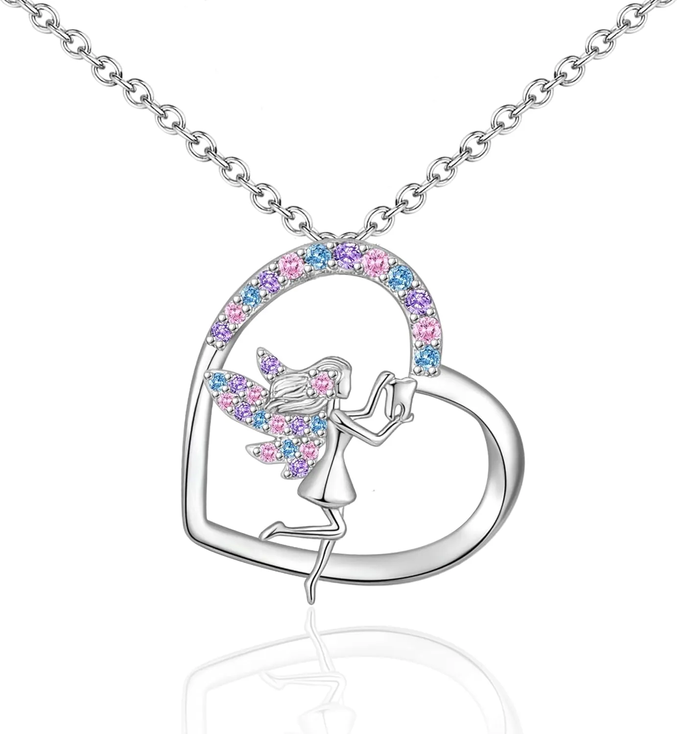 Tooth Fairy Gifts for Girls Necklace Jewelry Daughter Granddaughter Niece Little Sister