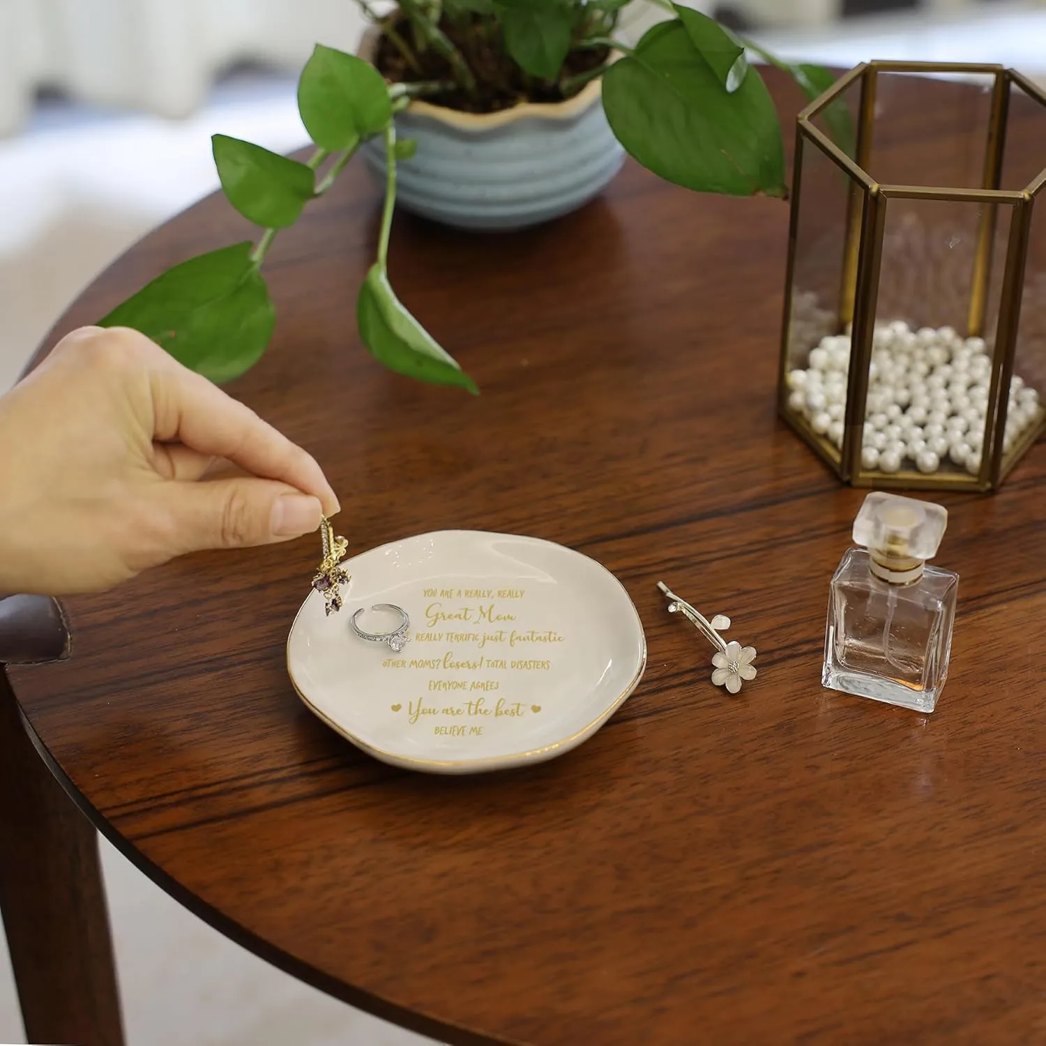 You Are A Great Mom Mother's Day Gifts Gifts Ring Dish-Gifts For Mom From Children,Son,Daughter