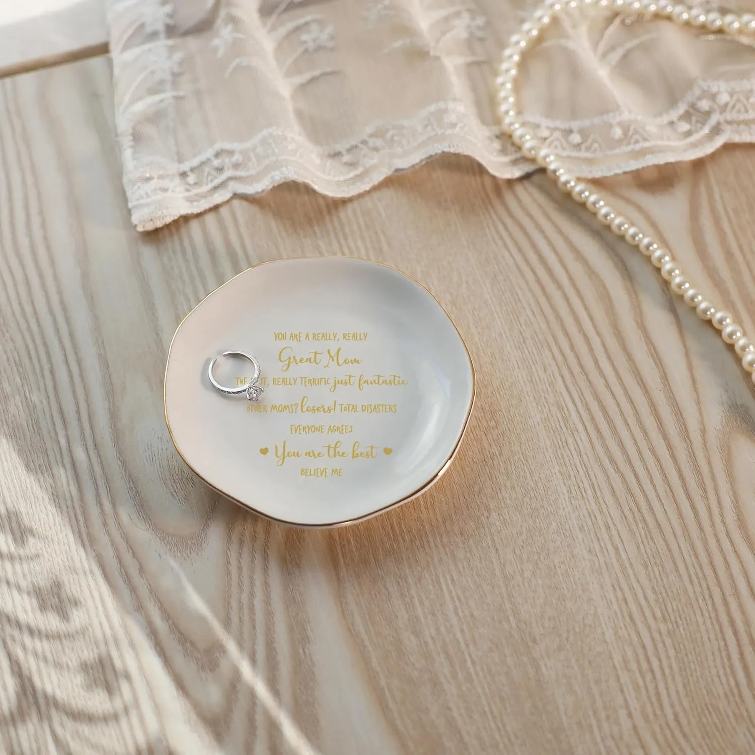 You Are A Great Mom Mother's Day Gifts Gifts Ring Dish-Gifts For Mom From Children,Son,Daughter