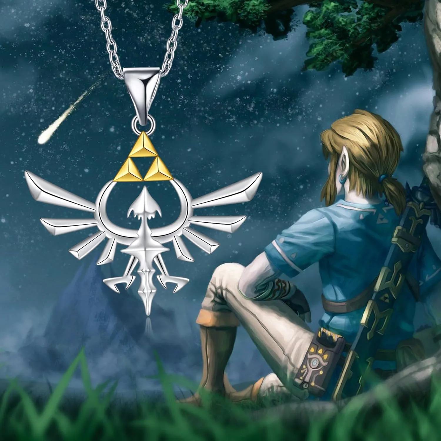 Zelda Necklace for Anime Jewelry Game Jewelry Gifts for Men Women